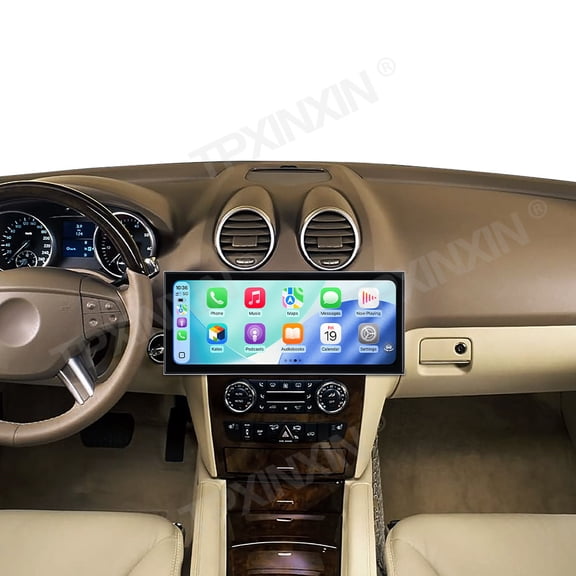 TPXINXIN 15.8 inch Android 15 Car Radio For Mercedes-Benz ML 1998-2005 HD Multimedia Video Player Navigation GPS DVD 4G DSP Stereo Bluetooth
