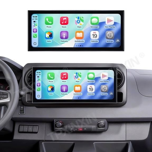 TPXINXIN 15.8 inch Android 15 Car Radio For Mercedes Benz Sprinter 2018-2026 HD Multimedia Video Player Navigation GPS DVD 4G DSP Stereo Bluetooth