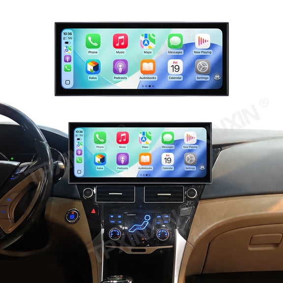 TPXINXIN 15.8 inch Android 15 Qualcomm Carplay Car Radio For Hyundai Sonata 2011-2015 Car Autoradio Multimedia Player GPS Navigat Head Unit