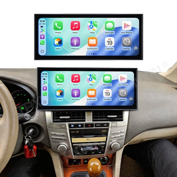 TPXINXIN 15.8 inch Android 15 Qualcomm Carplay Car Radio For Lexus RX330/RX350 2003-2007 Car Autoradio Multimedia Player GPS Navigat Head Unit