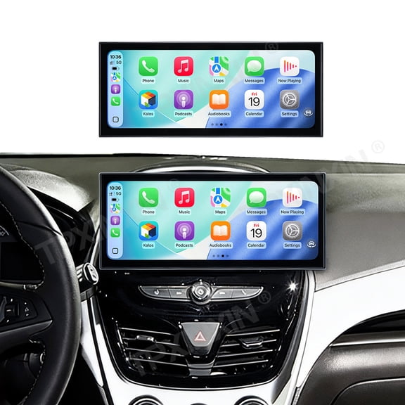 TPXINXIN 15.8 inch large screen Android 15 Car Radio For Chevrolet Spark LT 2010-2017 HD multimedia video player, GPS navigation DSP stereo