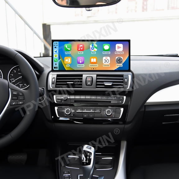 TPXINXIN 15.8inch Android 14 Car Radio for BMW 1 Series 2014-2016 Wirless Carplay GPS Navigation Screen Upgrade Multimedia Player Android Auto (NBT Two door version）