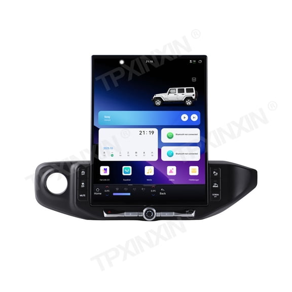 TPXINXIN 16.2 inch Car Radio for Jeep Wrangler 2018-2022 Android Auto GPS Navigation Multimedia Stereo Receiver Head Unit Offline Maps