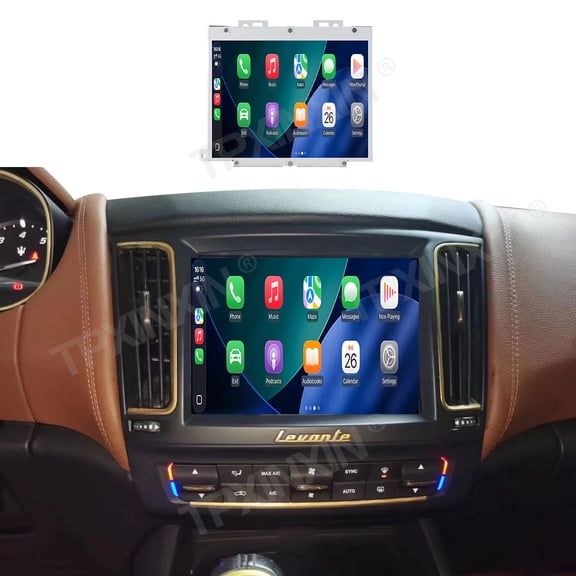 TPXINXIN 8.4 inch Car Radio Receiver Android For Maserati Levante 2016-2023 GPS Navi Automotive Multimedia Player Head Unit
