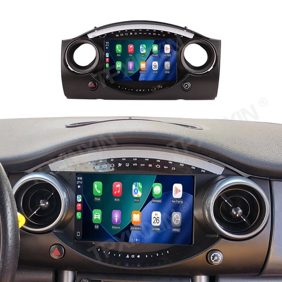 TPXINXIN 9 inch Car Radio for BMW Mini Cooper R50 R52 R53 2004-2006 Intelligent System Multimedia Player Wireless Carplay Autoradio Stereo GPS Navi Touch