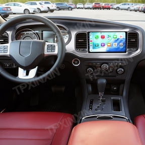 TPXINXIN 9 inch Car Radio For Dodge Charger 2011-2014 GPS Navigation Android 15 Head Unit Radio Tape Recorder Multimedia Player Auto Stereo