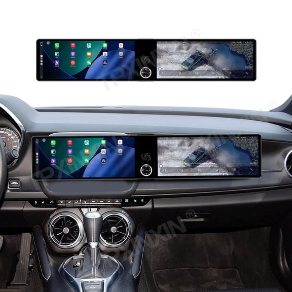 TPXINXIN Dual 12.3 inch Screen Car Radio For Chevrolet Camaro 2016-2023 Android GPS Navigation Multimedia Video Player Stereo Receiver Head Unit