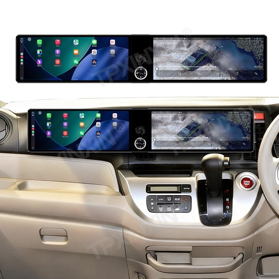 TPXINXIN Dual 12.3 inch Screen Car Radio For Honda N-WGN 2013-2019 Android GPS Navigation Multimedia Video Player Stereo Receiver Head Unit