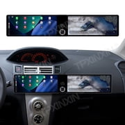 TPXINXIN Dual 12.3 inch Screen Car Radio For Toyota Yaris 2005-2011 Android GPS Navigation Multimedia Video Player Stereo Receiver Head Unit