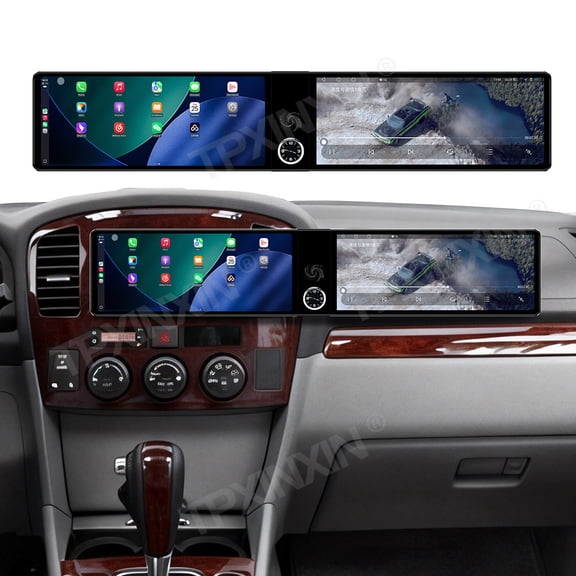 TPXINXIN Dual 12.3 inch Screen Car Radio For Suzuki Grand Vitara XL 7 2001-2006 Android GPS Navigation Multimedia Video Player Stereo Receiver Head Unit