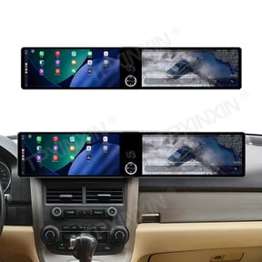 TPXINXIN Dual 12.3 inch Touch Screen Android 13 Qualcomm 8 CORE Carplay Car Radio For Honda CRV 2007-2011 Car GPS Navigation Multimedia