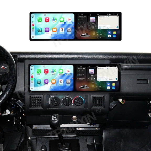 TPXINXIN Dual 9.1 inch Screen Car Radio For Mercedes-Benz E 4-doors W212 2012-2014 Android 15 Multimedia Player GPS Navigation Auto DSP Stereo Host