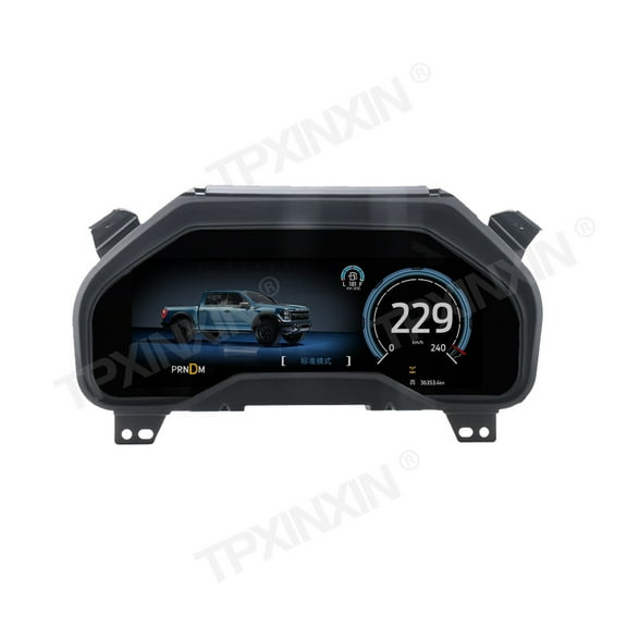 TPXINXIN For Ford F150 2015-2020 Digital Cluster Car LCD Dashboard Panel Virtual Cockpit Instrument Speedometer Screen Unit