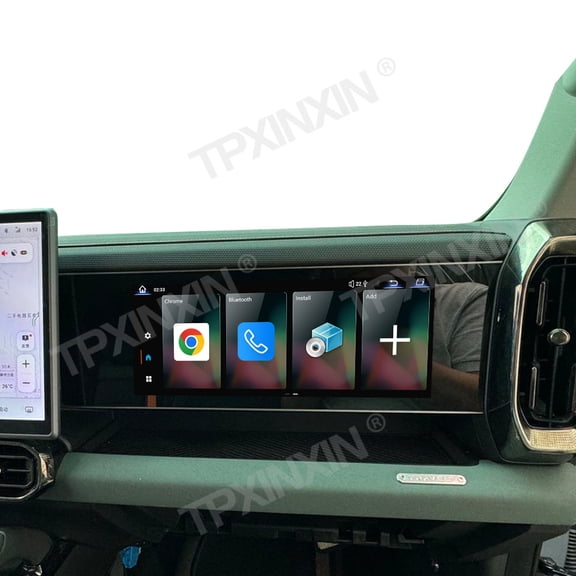 TPXINXIN For Jetour Traveler T2 Passenger Co pilot Android 13 Entertainment Screen 12.3" Car Radio Multimedia Carplay Stereo Android Auto