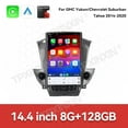 thumbnail image 1 of TPXINXIN Tesla style Car Radio For 2014-2020 Chevrolet Suburban Tahoe GMC Yukon 14.4 Inch Wireless Carplay GPS Navigation Multimedia Player, 1 of 12