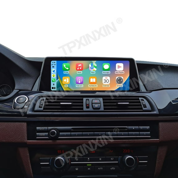 TPXINXIN Ultra-Thin 10.25 Inch Gesture Control Screen for BMW 5 Series F10 F18 2011-2017 Android 13.0 Car Radio Multimedia Video Player Wireless Carplay