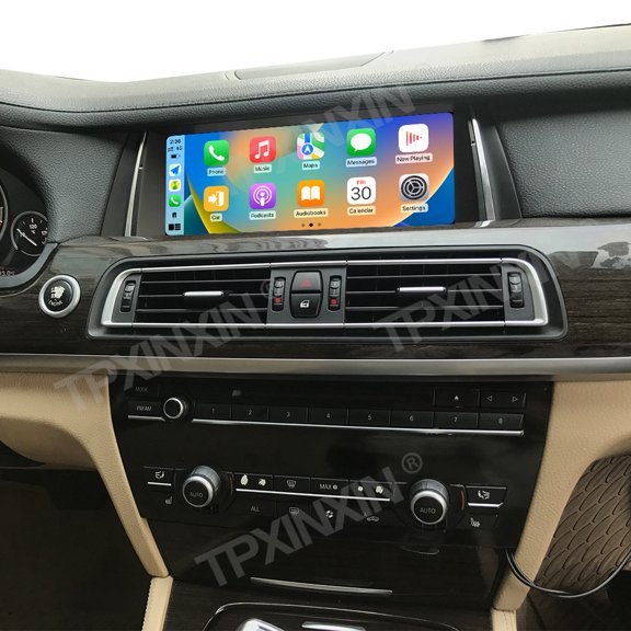 TPXINXIN Ultra-Thin 10.25 Inch Gesture Control Screen for BMW 7 Series 2009-2015 Android 13.0 Car Radio Multimedia Video Player Wireless Carplay