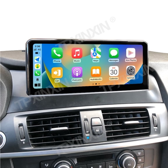 TPXINXIN Ultra-Thin 10.25 Inch Gesture Control Screen for BMW X3 F25 2013-2017 Android 13.0 Car Radio Multimedia Video Player Wireless Carplay