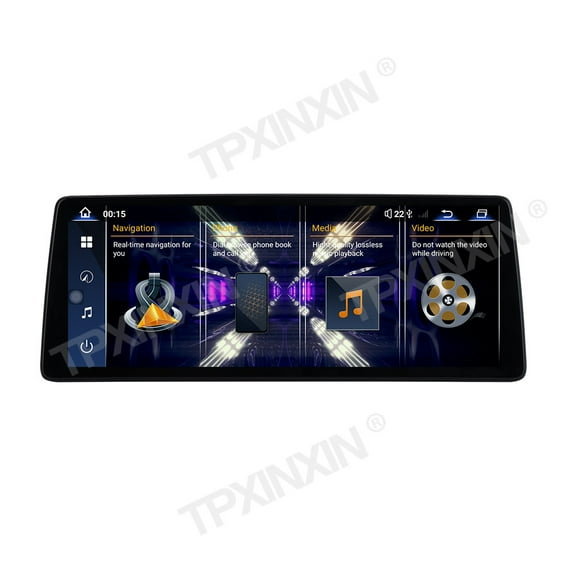 TPXINXIN UltraThin 12.9 inch Screen for BMW 3 Series/4 Series 2013-2017 NBT Android 13.0 Car Radio Multimedia Video Player Wireless Carplay