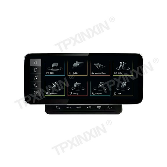 TPXINXIN for Audi Q7（Left peptide） 2010-2015 Car Radio 12.3 inch Touch Screen Linux System Upgrade Original Car Radio Retain Original Stereo System