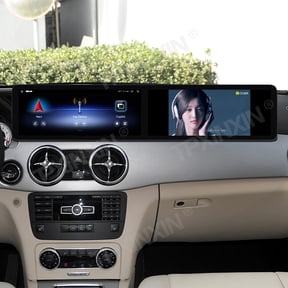 TPXINXIN for Mercedes-Benz GLK 2013-2015 Car Radio Dual Screen Android GPS Navigation Multimedia Video Stereo Head Unit Passenger screen