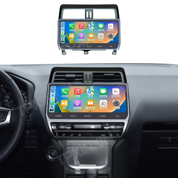 TPXINXIN for Toyota Land Cruiser Prado 150 2018-2022 Android Car Radio 2Din Stereo Receiver Autoradio Multimedia Player GPS Navi Unit