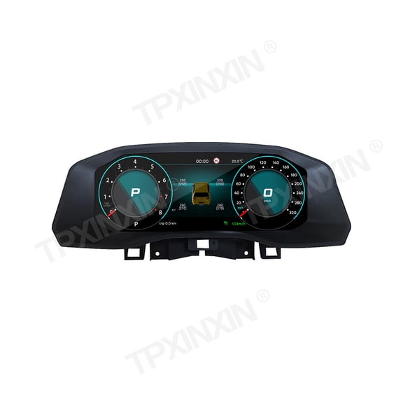 TPXINXIN for Volkswagen Amarok 2017-2020 Digital Cluster Car LCD Dashboard Panel Virtual Cockpit Instrument Speedometer Screen Unit