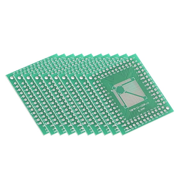 TQFP (32-100PIN) 0.5 / TQFP (32-64PIN) 0.8 PCB Board SMD Converter 10pcs