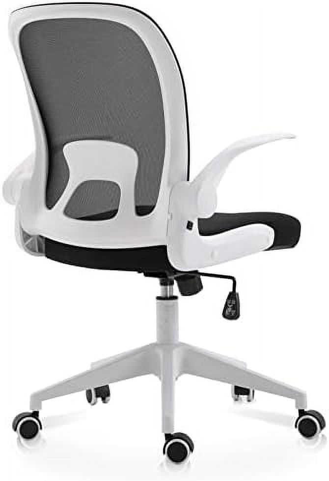 TQNJYGX Foldable Office Chair Home Office Desk Chairs with Wheels and