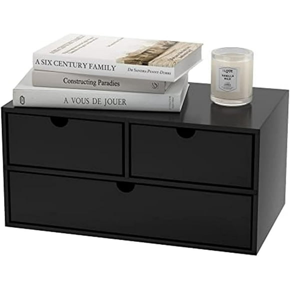 TQVAI Wood Adjustable Literature Organizer, 36 Slots Mail Sorter, Desktop Paper Storage Organizer, Classroom Keepers Mailbox, Mail Center for Home & Office, Antique