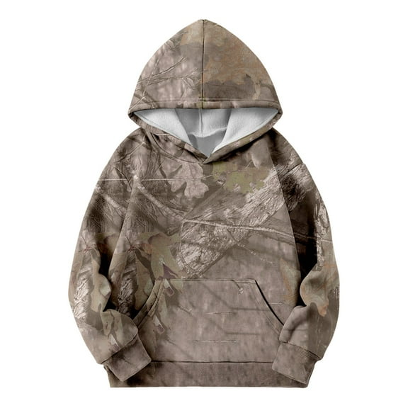 TQWQT Back to School Clothes for Teen Girls Kids 4-5 Years Long Sleeve Camo Hoodie Maple Leaf Print Cute Drawstring Preppy Pullover Graphic Hoodie