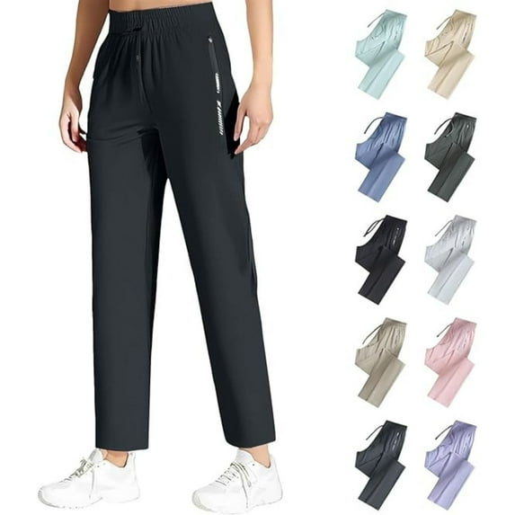 TQWQT Beeswan Pants for Women Over 50 Casual Palcomfy Pants Breathable Quick Drying Stretch Active Pants Summer Beeswan Pants with Pockets Army Green 3XL