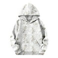thumbnail image 1 of TQWQT Camo Hoodies for Kids Long Sleeve Maple Leaf Print Casual Graphic Hoodie Sweatshirt Drawstring Pullover Cute Girls Hoodies Kids 5-6, 1 of 5