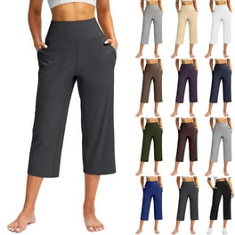 Athletic Works Women s Plus Size Knit Capri Pants 22 Inseam Sizes 1X 4X Walmart