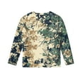 thumbnail image 1 of TQWQT Girls Long Sleeve Shirts Graphic Girls Tops Size 7-8 Winter Cute Shirt Trendy Kids Crewneck T Shirts Camo Print Tween Girls Clothes, 1 of 4
