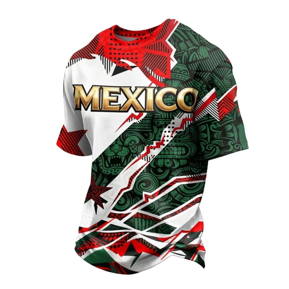 TQWQT Mens Patriotic Shirt 2026 Fan USA Soccer T Shirts Short Sleeve National Team Shirt Football Crew Neck T-Shirt Game Day Graphic Tee Red M