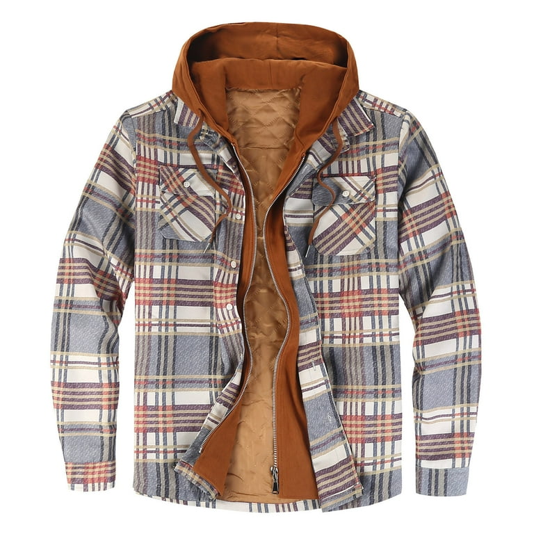 Zip up top flannel shirt