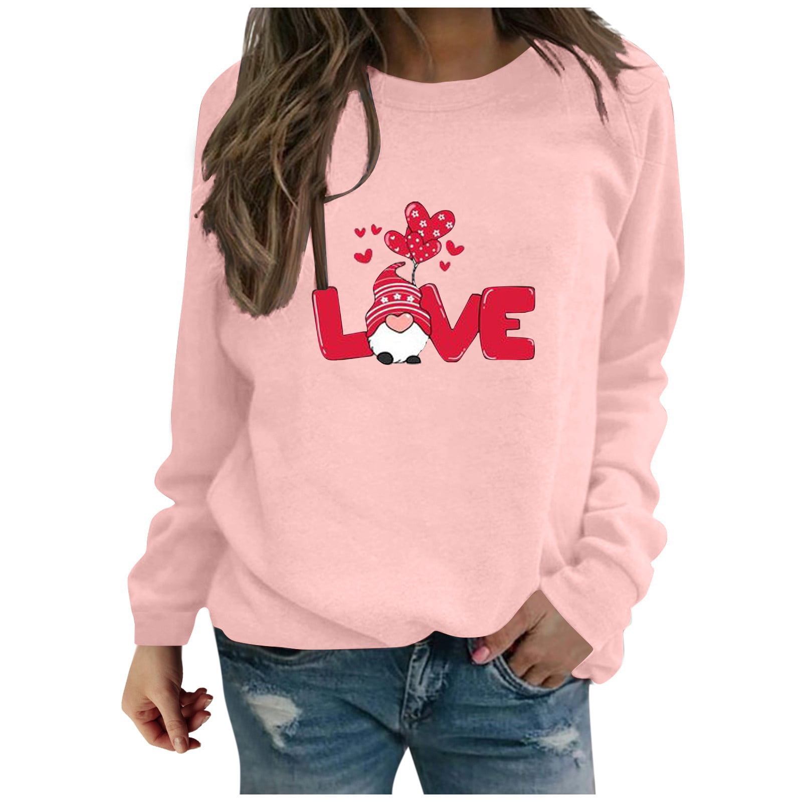 Halloween Sweatshirt For Women - Cute Ghost Graphic, Spooky Season Long Sleeve Top, Oversized Casual Crewneck