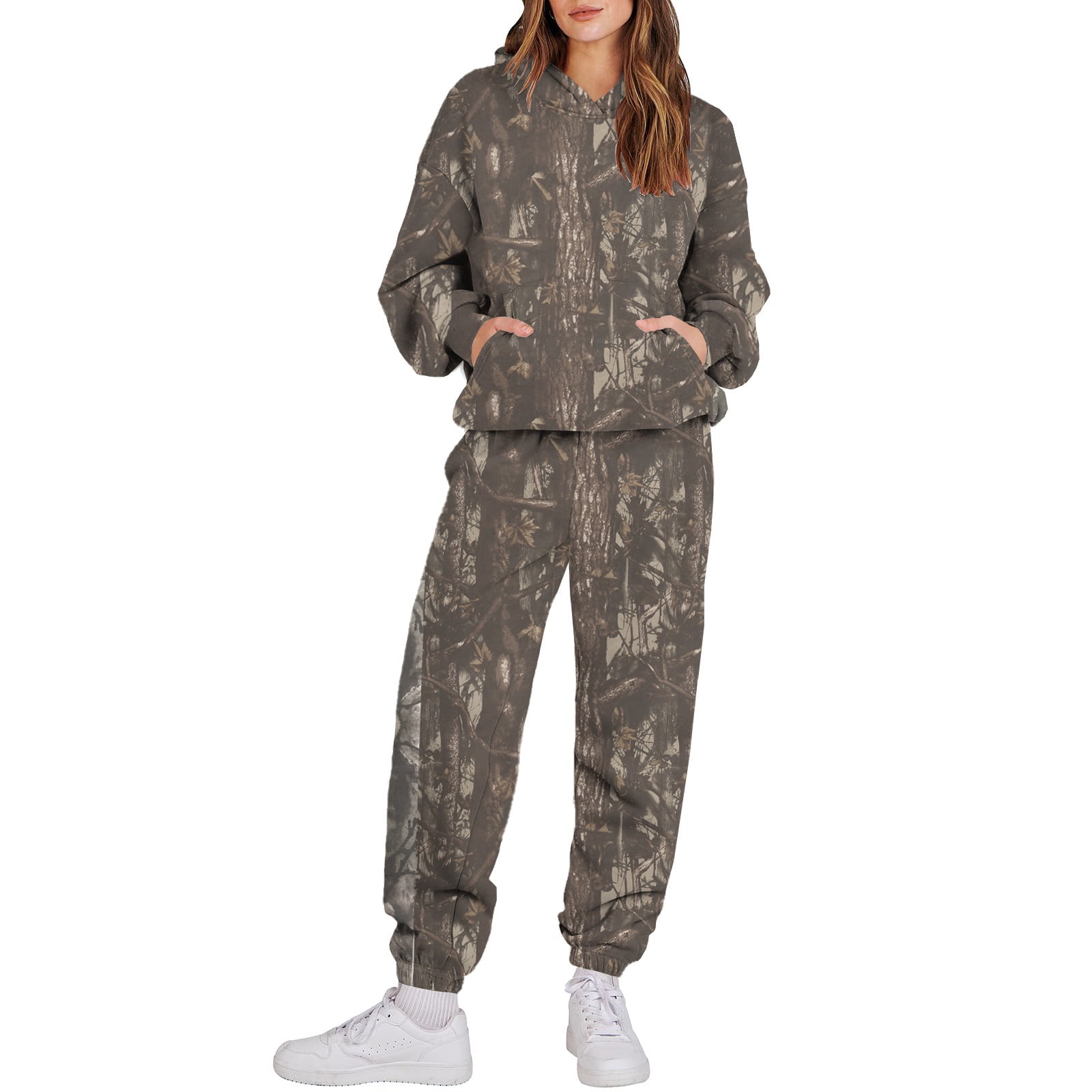 Camo tracksuit womens hotsell