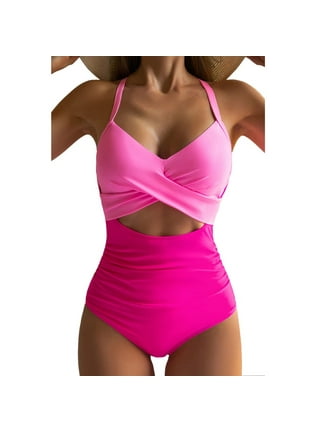 Narecte Sexy One Piece Bathing Suit for Women Tummy Control High Cut One  Piece Swimsuit Womens Army Green S at  Women's Clothing store