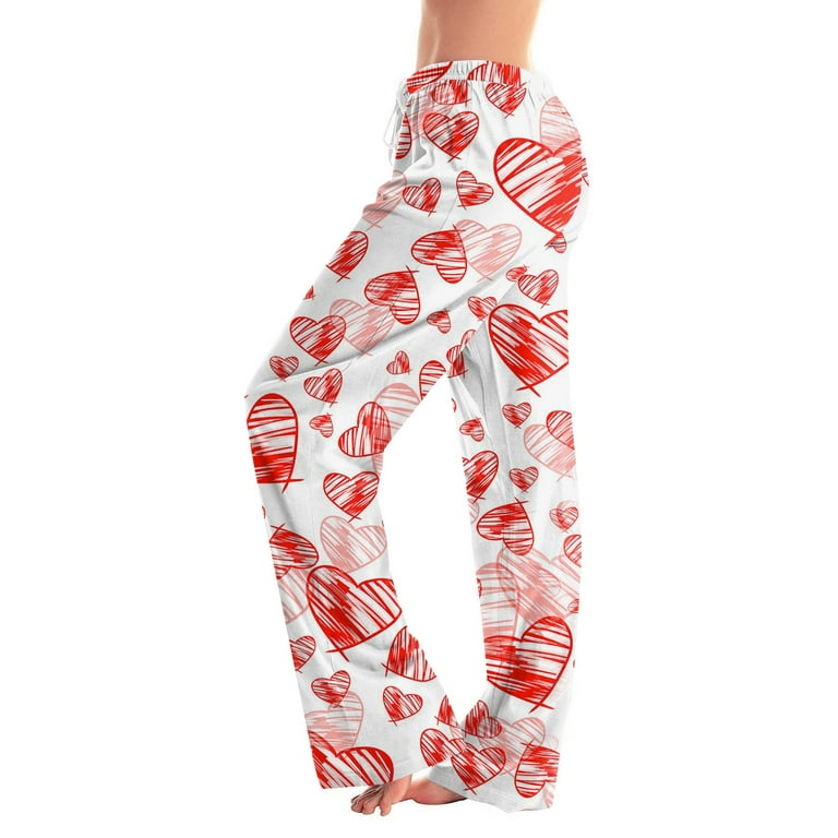 TQWQT Women's Pajama Pants Comfy Lounge Pants Yoga Holiday Pajama