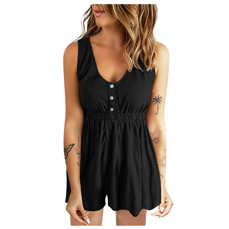 Summer short jumpsuit hotsell
