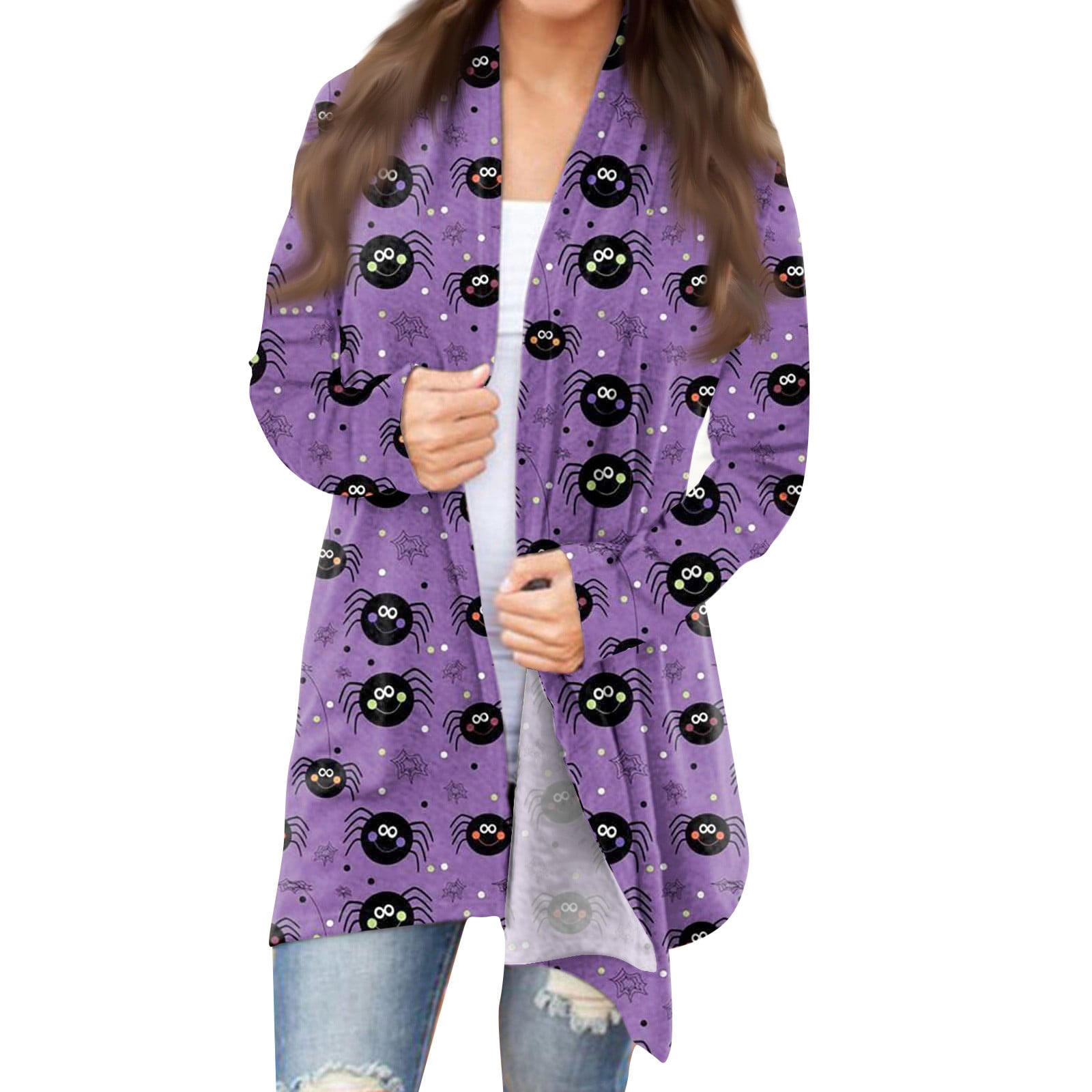 Halloween cardigan cheap sweater