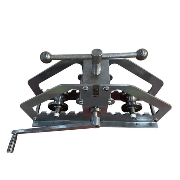 TR-60 Manual Pipe Bender, Heavy-Duty Steel Hand-Operated Tube Bending Machine For Round Pipes & Flat Bars ,Heavy Duty Build