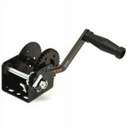 TR Industrial Boat Trailer Winch TR81510 | 600 Lb Black Zinc Plated