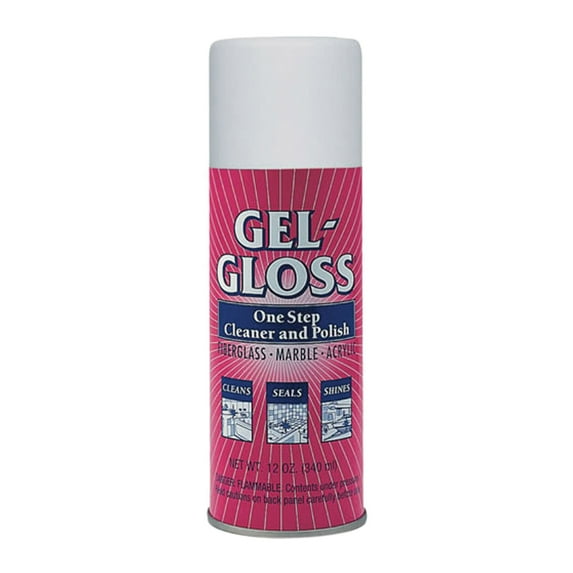 TR Industries GA-12 Gel-Gloss One Step Cleaner and Polish - 12 oz. Aerosol