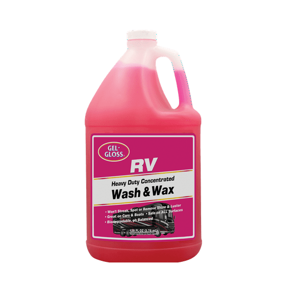 TR Industry/ Gel Gloss WW-128 Car Wash 128 Oz Clean Protect Shine RV Exterior