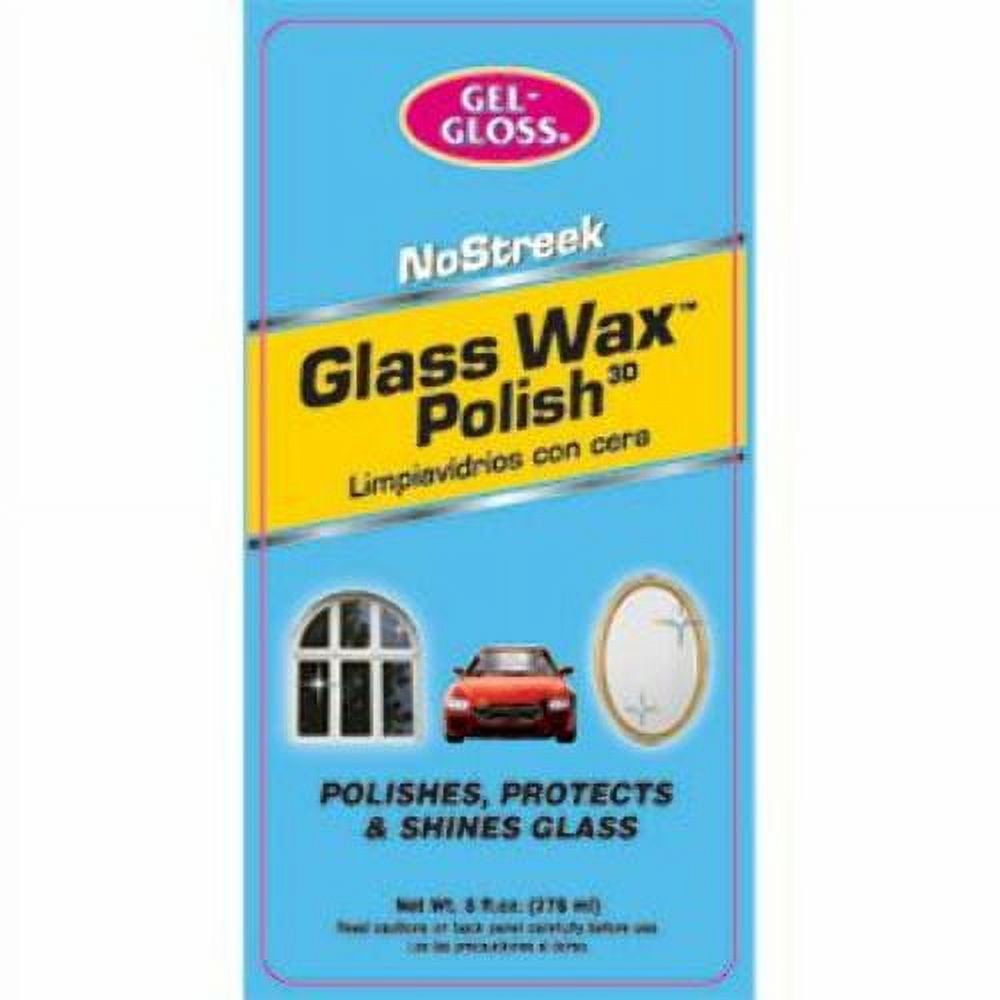 Gel-Gloss Spray Shine No Streek Glass Wax Polish, 19 Ounce