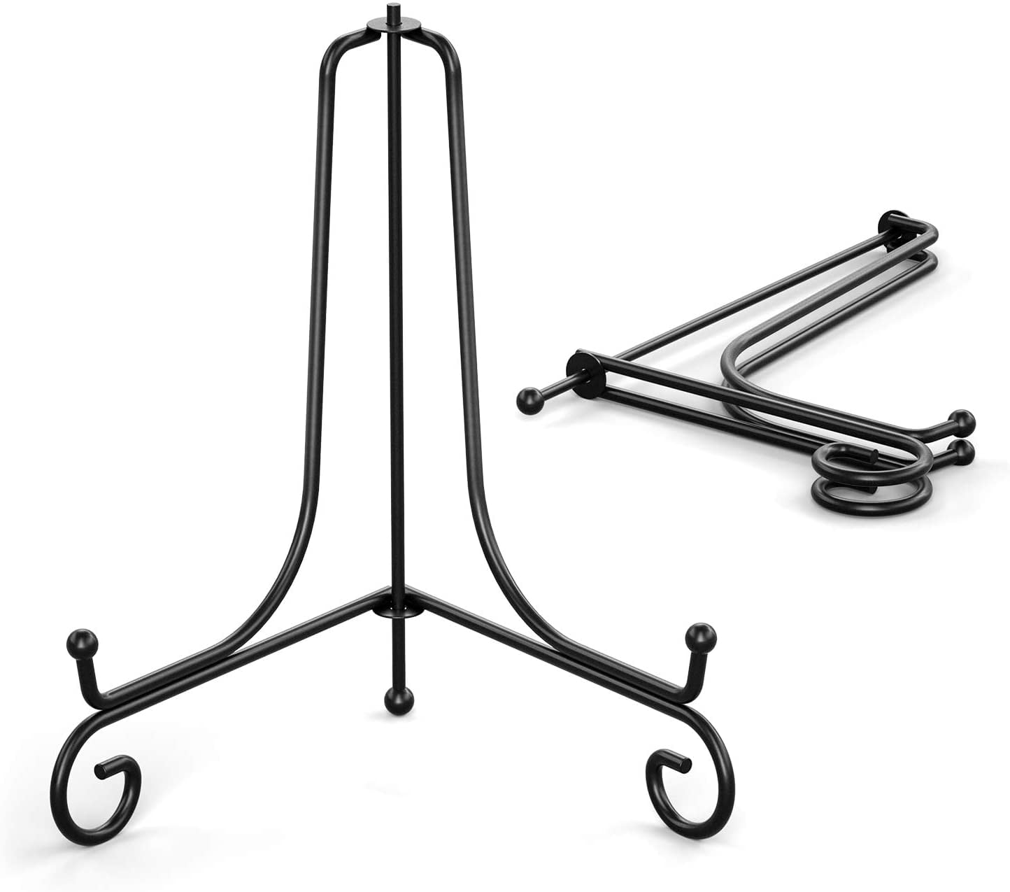  Operitacx Display Iron Stand Anti Plate Stands Tablet Mount  Easels for Display Easel Plate Wire Plate Stand Plate Holder Display Stand  Iron Plate Stand Metal Frame Holder Books Picture Frame 