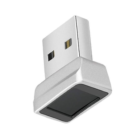 TR U7 USB Fingerprint Reader for Secure Windows Login for U2F, Fast Authentication, Metallic Silver for Win10/11